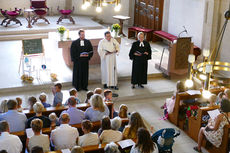 Ökumenischer Einschulungsgottesdienst in St. Crescentius (Foto: Karl-Franz Thiede)